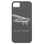 Vintage Airplane, Flight Plans iPhone 5 Cover