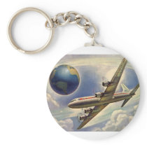 Vintage Airplane keychains by YesterdayCafe Vintage Airplane keychains
