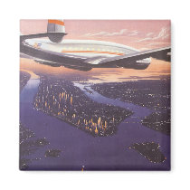 Vintage Airplane magnets by YesterdayCafe Vintage Airplane magnets