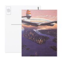 Vintage Airplane postcards