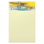 Vintage Airplane Stationary Stationery Paper