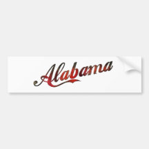 Vintage Alabama Bumper Sticker