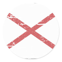 Vintage ALABAMA Flag stickers