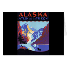 Vintage Alaska Greeting Card