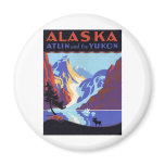 Vintage Alaska Magnets