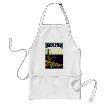 Vintage Alaskla  Logo Apron