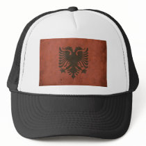 Vintage Albania Flag Hat