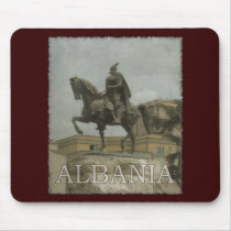 Vintage Albania Mouse Pad