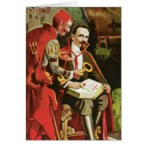 Vintage Alexander Fredrik Magic Poster Greeting Cards