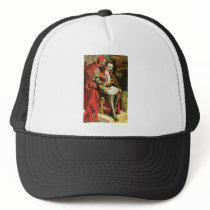 Vintage Alexander Fredrik Magic Poster Trucker Hats