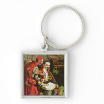 Vintage Alexander Fredrik Magic Poster Key Chain