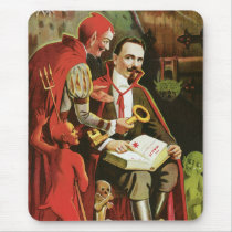 Vintage Alexander Fredrik Magic Poster Mouse Pad
