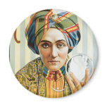 Vintage Alexander Magician Poster 1915 Fridge Magnets