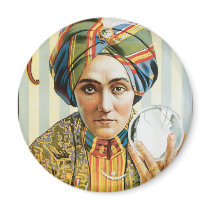 Vintage Alexander Magician Poster 1915 Fridge Magnets