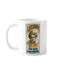 Vintage Alexander Magician Poster 1915 Mug