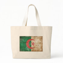 Vintage Algeria Flag Canvas Bags