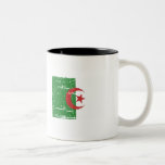 Vintage Algeria Flag Mugs