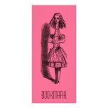 Vintage Alice in Wonderland Bookmark Customized Rack Card