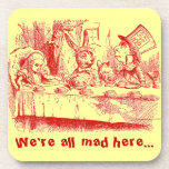 Vintage Alice in Wonderland Beverage Coaster
