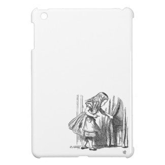 Vintage Alice in Wonderland looking for the door iPad Mini Case