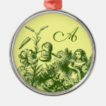 Vintage Alice in Wonderland Christmas Tree Ornament