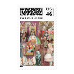Vintage Alice in Wonderland Postage Stamp