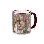 Vintage Alice in Wonderland, Queen of Hearts Coffee Mugs