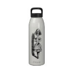 Vintage Alice in Wonderland Drinking Bottle