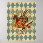 Vintage Alice White Rabbit posters