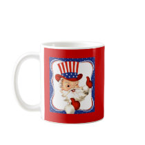 Vintage All American Santa Claus Art mugs