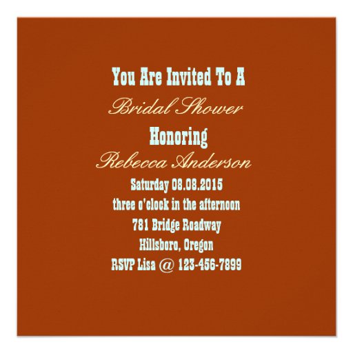 vintage Aloha Hula Girl hawaii beach bridal shower Personalized Invite