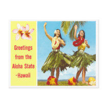 Vintage Aloha Postcards