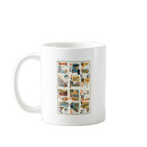 Vintage Alphabet Chart Teachers gifts Mug