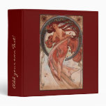 Vintage Alphones Mucha  Dance Binder