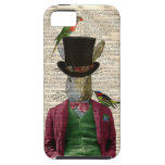 Vintage Altered Art Rabbit Book Page IPhone 5 Case