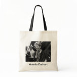 Vintage Amelia Earhart Photo Portrait Bag