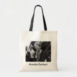 Vintage Amelia Earhart Photo Portrait Bag