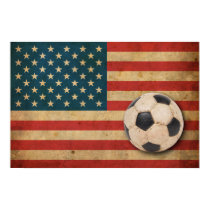 Vintage America Flag Posters