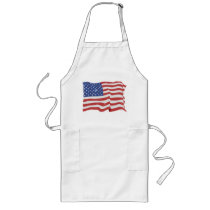 Vintage American Flag Apron