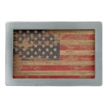 Vintage American Flag Belt Buckle belt buckles
