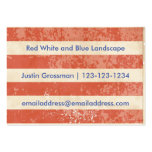 Vintage American Flag - Business Card