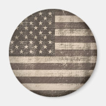 Vintage American Flag Magnets