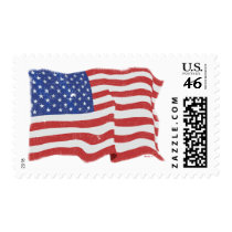Vintage American Flag Postage