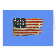 Vintage American Flag Products Cards