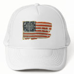 Vintage American Flag Products Mesh Hats