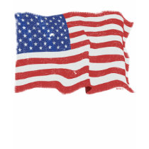 Vintage American Flag W t-shirts by Method77 Vintage American Flag W t-shirts