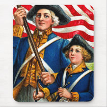 Vintage American Revolution Mousepad