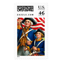 Vintage American Soldiers Large Postage postage
