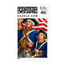 Vintage American Soldiers Medium Postage