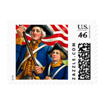 Vintage American Soldiers Small Postage postage